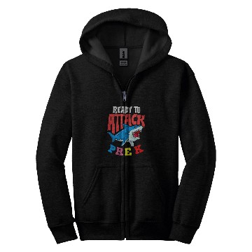Discover Ready To Attack Pre K Student Teaching Pre K Teacher Zip Hoodies