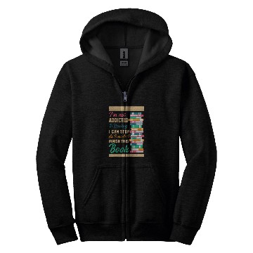 Discover Reading Book Lover Library Bookworm Librarian Reader Books 1 Zip Hoodies