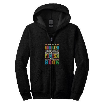 Discover Reading Book Lover Library Bookworm Librarian Reader Books Zip Hoodies