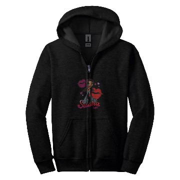 Discover Bratz Dolls Sasha Centered Design Zip Hoodies