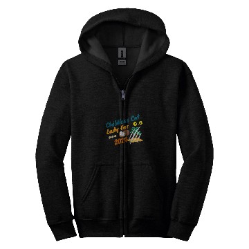 Discover Funny The Childless Cat Lady with Coconut Zip Hoodies
