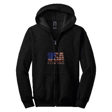 Discover The USA Rowing Team Tradition Paddle Boat Zip Hoodies