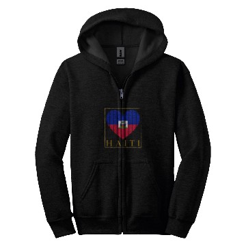 Discover Haiti haitian caribbean Hispaniola traveling souvenir nation 8 Zip Hoodies