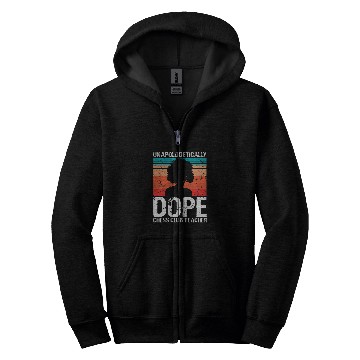 Discover Womens Chess Club Teacher Unapologetically Dope Pride Afro History Zip Hoodies