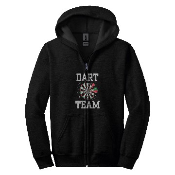 Discover Dart Team Crew Darts Squad Zip Hoodies