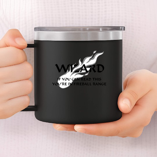 Wizard - Fireball Range 14oz Stainless Steel Tumblers