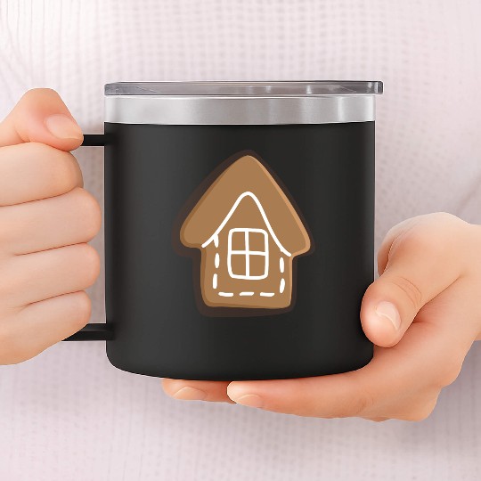 Gingerbread cookie 14oz Stainless Steel Tumblers