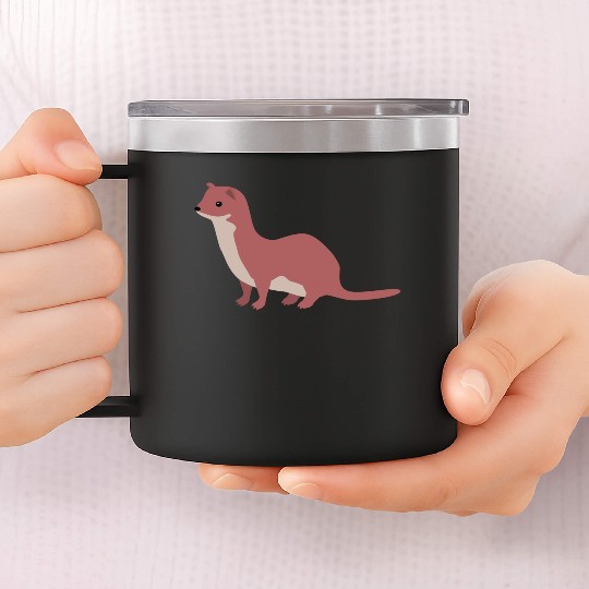 weasel 14oz Stainless Steel Tumblers