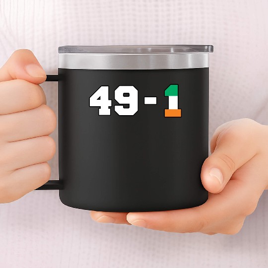 49-1, Conor McGregor vs Floyd Mayweather 14oz Stainless Steel Tumblers