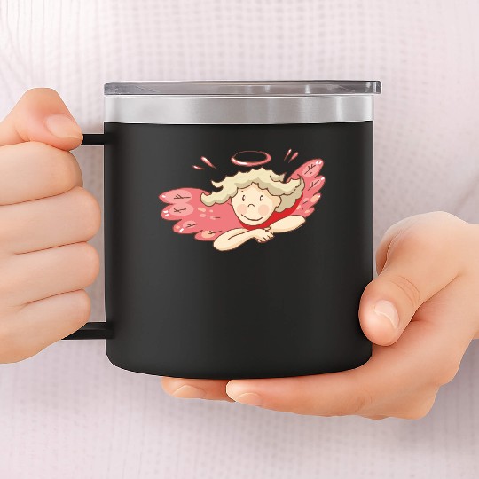 angel 14oz Stainless Steel Tumblers