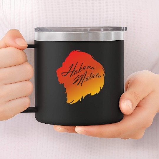 Hakuna Matata 14oz Stainless Steel Tumblers