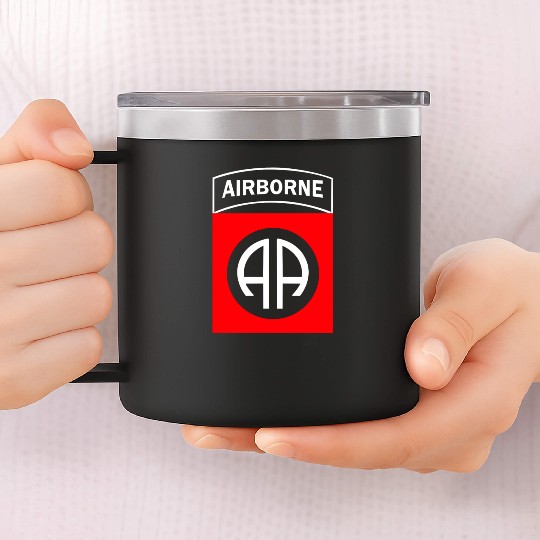 82ND AIRBORNE us army airborne ranger 14oz Stainless Steel Tumblers