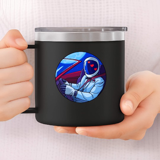 SpaceX Tesla Starman 14oz Stainless Steel Tumblers