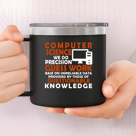 Computer science 14oz Stainless Steel Tumblers