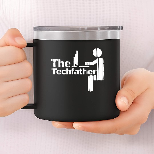 Computer science dad 14oz Stainless Steel Tumblers