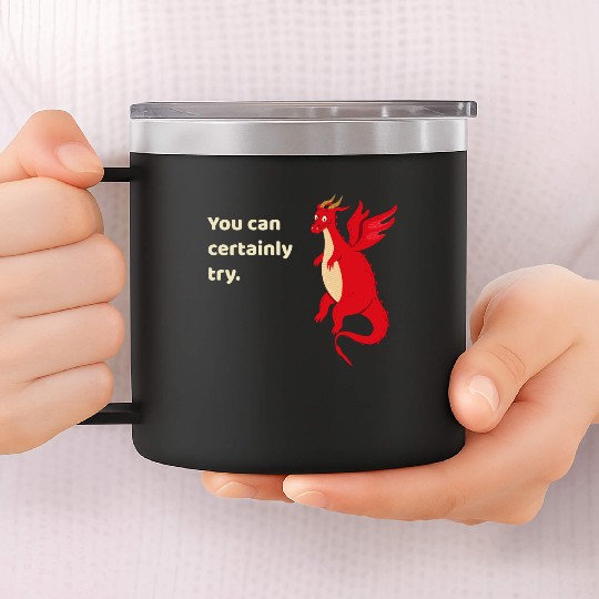 You Can Certainly Try Red Dragon 14oz Stainless Steel Tumblers