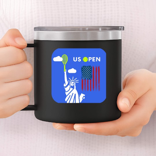 US open 14oz Stainless Steel Tumblers