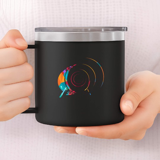 Drum n Bass 14oz Stainless Steel Tumblers