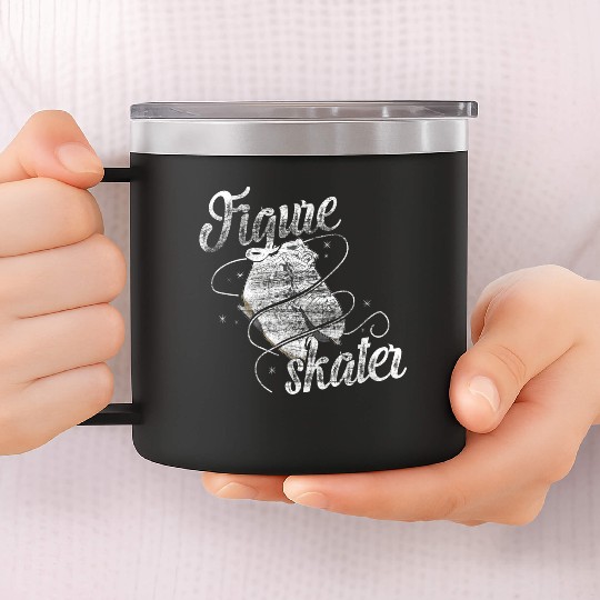 Figure skating Skate 14oz Stainless Steel Tumblers