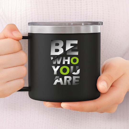 Me vs Me I am My Own Competition Motivational 14oz Stainless Steel Tumblers