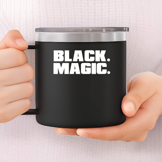 black magic 05 14oz Stainless Steel Tumblers