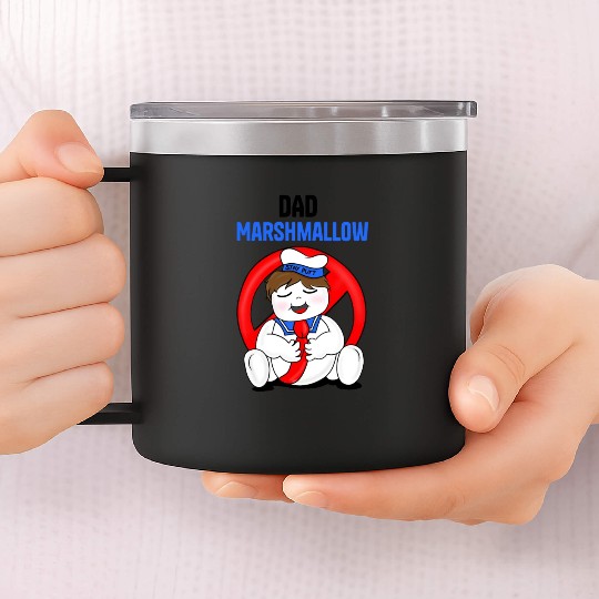 DAD ghostbusters 2 14oz Stainless Steel Tumblers