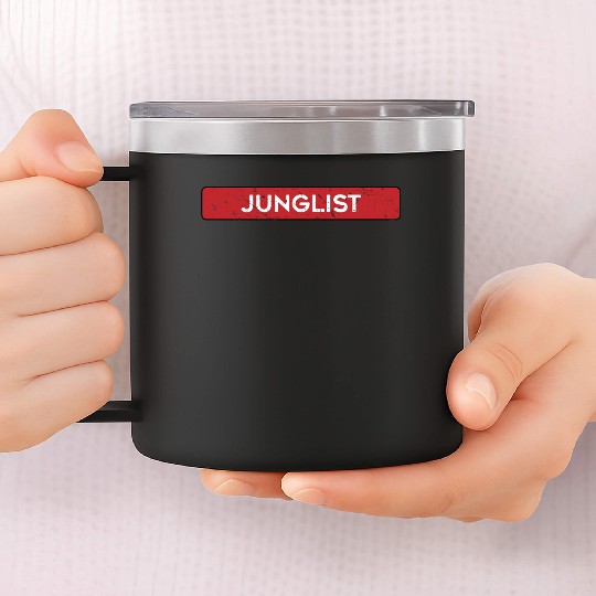 Junglist Original DNB Drum and Bass Rave 14oz Stainless Steel Tumblers