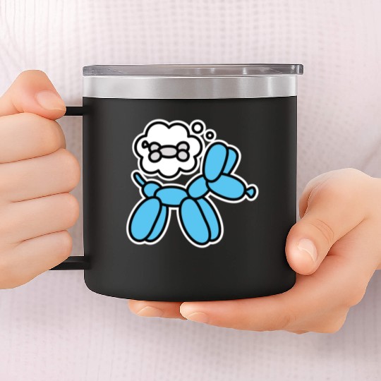 Balloon animal balloon dog balloon artist bone 14oz Stainless Steel Tumblers