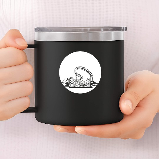 Roller Coaster 14oz Stainless Steel Tumblers