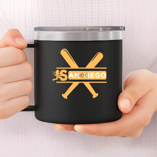 san diego 14oz Stainless Steel Tumblers