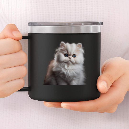 Persian Cat - A Sweet Gift Idea For All Cat 14oz Stainless Steel Tumblers