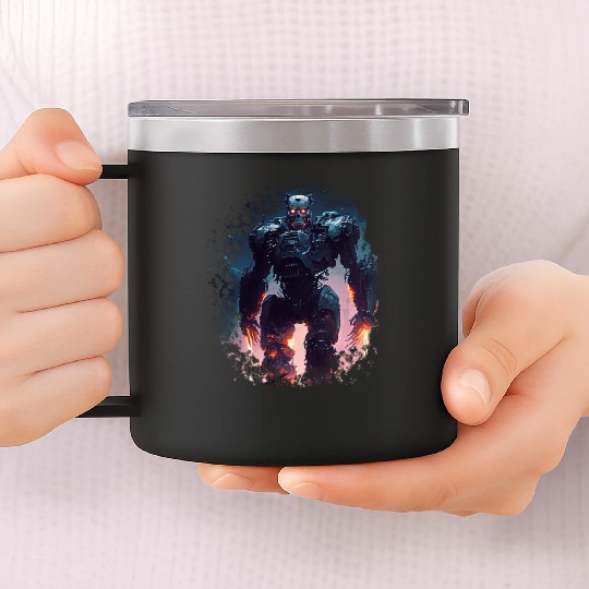 Terminator Exoskeleton 14oz Stainless Steel Tumblers