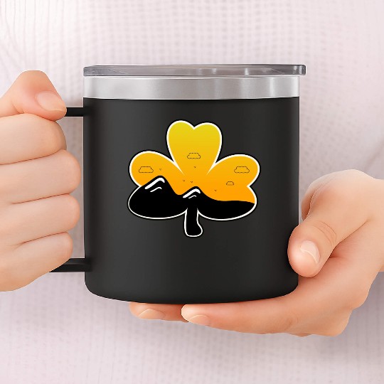 vintage st patrick sunrise 14oz Stainless Steel Tumblers