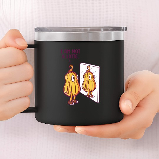 Pumpkin Latte Lover Coffee Pumpkin 14oz Stainless Steel Tumblers