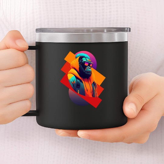 The Future of Fashion: Ape in Tech Wear gori 14oz Stainless Steel Tumblers