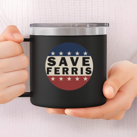 Save Ferris 14oz Stainless Steel Tumblers