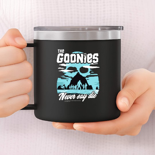 The Goonies Cannon Beach Never Say Die 14oz Stainless Steel Tumblers