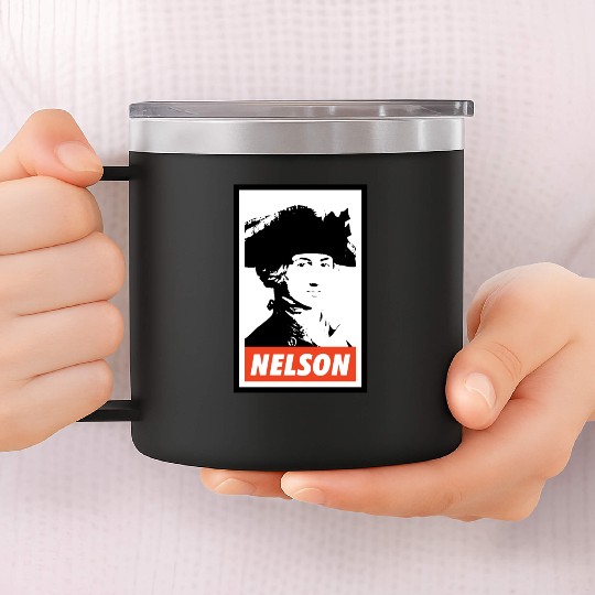 Horatio Nelson 14oz Stainless Steel Tumblers