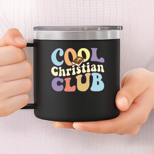 Cool Christian Club Religious Team Jesus Christ 14oz Stainless Steel Tumblers
