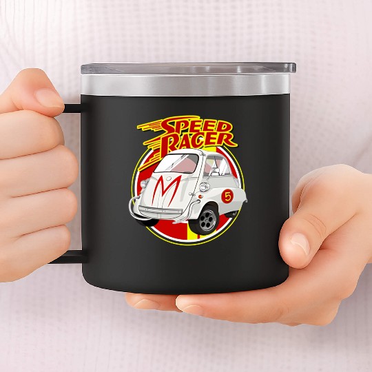 Speed Racer Car 14oz Stainless Steel Tumblers