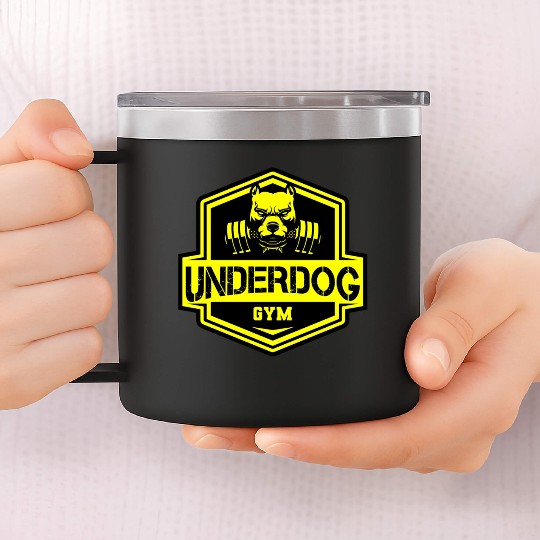 Pitbull - Underdog GYM 14oz Stainless Steel Tumblers