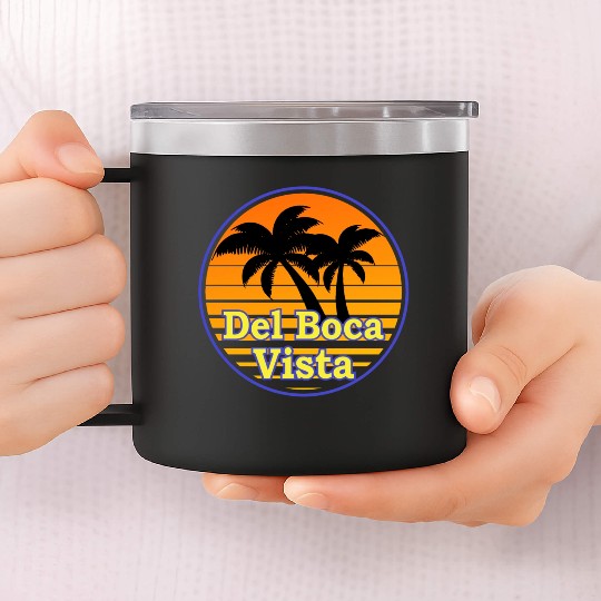 Del Boca Vista 14oz Stainless Steel Tumblers