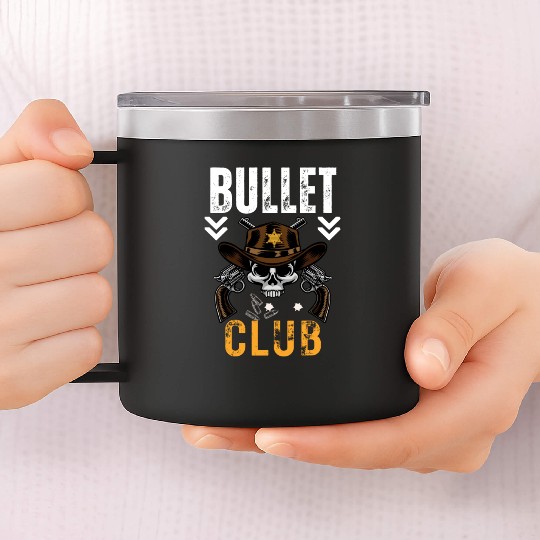Skeleton Arsenal Bullet Club Commando 14oz Stainless Steel Tumblers 14oz Stainless Steel Tumblers