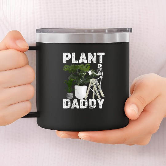 Plant Daddy Gardening Plants Garden 14oz Stainless Steel Tumblers