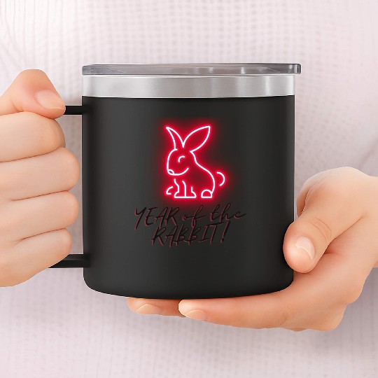 Year of the Rabbit - Chinese New Year 14oz Stainless Steel Tumblers