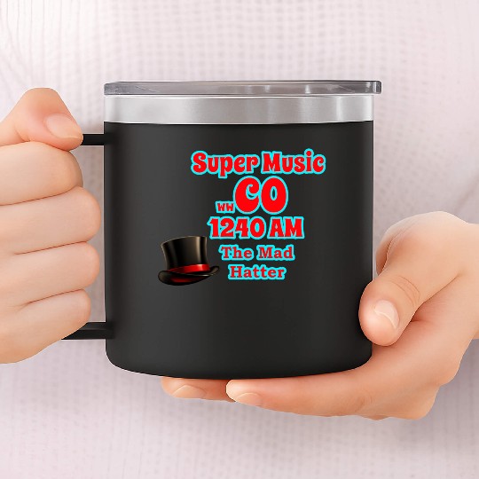 WWCO The Mad Hatter 14oz Stainless Steel Tumblers