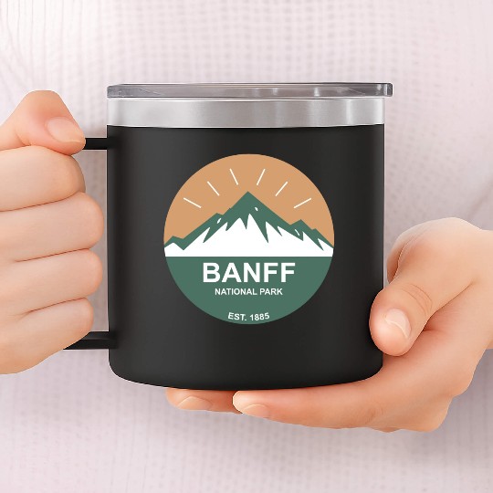 Banff National Park 14oz Stainless Steel Tumblers
