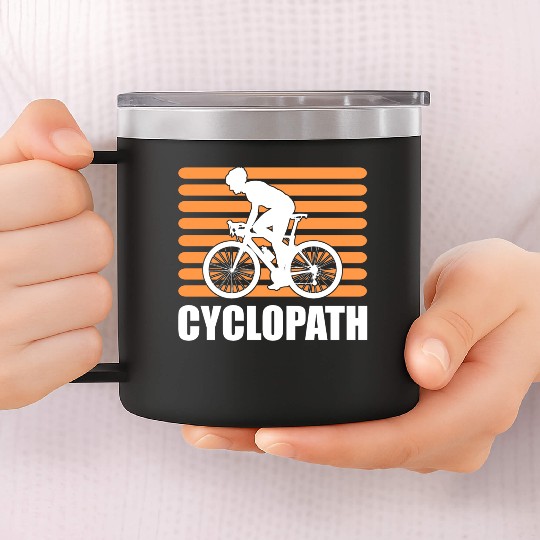 Cyclopath Biker 14oz Stainless Steel Tumblers