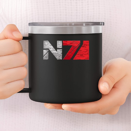 Mass Effect N7 Essential 14oz Stainless Steel Tumblers