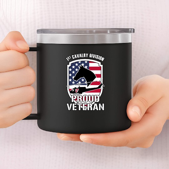 US ARMY VIETNAM VETERAN 14oz Stainless Steel Tumblers